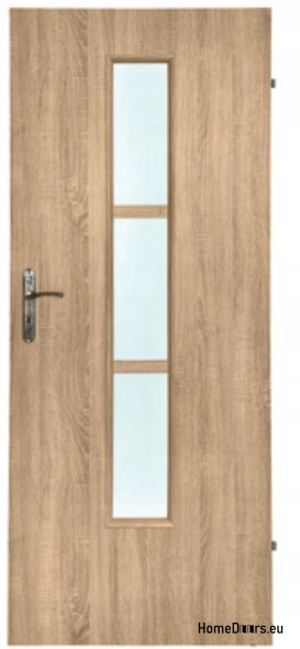 Portes de chambre avec verre intérieur Suri 70