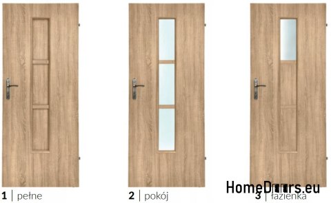 Portes de chambre avec verre intérieur Suri 70 Portes de chambre avec verre intérieur Suri 70