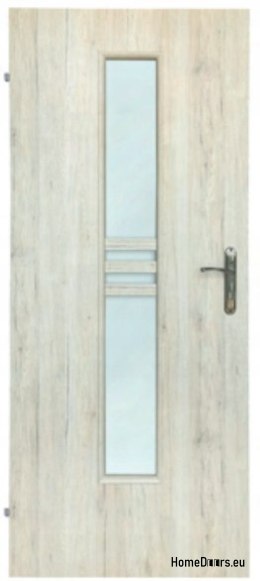 Portes vitrées avec verre intérieur Wega 60
