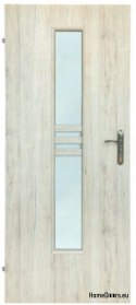Portes vitrées avec verre intérieur Wega 70