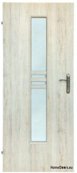 Portes vitrées avec verre intérieur Wega 70