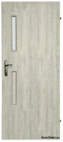 Portes de salle de bain avec verre Aseida 60