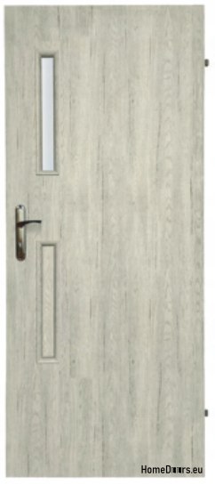 Portes de salle de bain avec verre Aseida 90 Portes de salle de bain avec verre Aseida 90