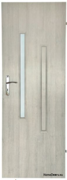 Porte de salle de bain avec verre Hiara 60