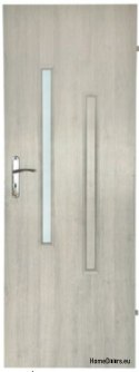 Porte de salle de bain avec verre Hiara 90