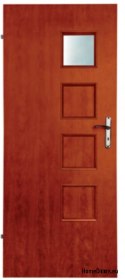 Portes de salle de bain avec verre intérieur Odin 80