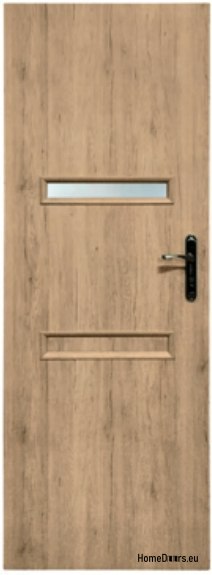 Portes de salle de bain avec verre intérieur Rosler 80