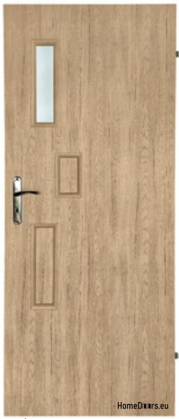 Portes de salle de bain avec verre intérieur Tresna 90