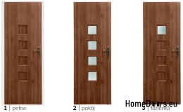 Portes intérieures complètes Atria 90