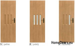 Portes intérieures complètes Korpol 80
