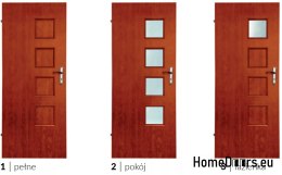 Portes intérieures complètes Odin 80