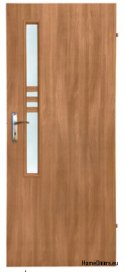 Portes de chambre avec verre intérieur AMA 70