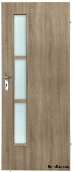 Portes de chambre avec verre intérieur Kodi 90