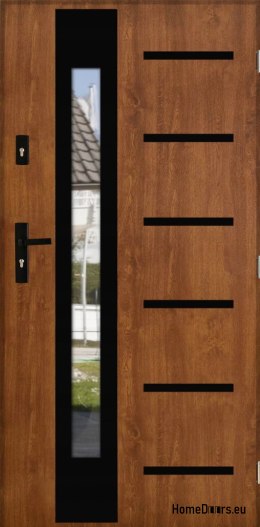 Portes extérieures THICK 72 WARM AVEC MIROIR À PORTÉE DE MAIN