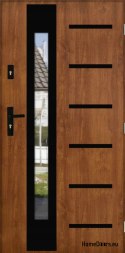 Portes extérieures THICK 72 WARM AVEC MIROIR À PORTÉE DE MAIN