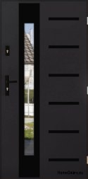 Portes extérieures THICK 72 WARM AVEC MIROIR À PORTÉE DE MAIN