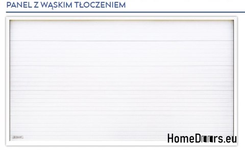 Brama garażowa segmentowa 2375x2625 mm Brama garażowa segmentowa 2375x2625 mm