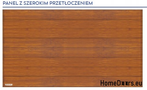 Brama garażowa segmentowa 2375x2875 mm Brama garażowa segmentowa 2375x2875 mm