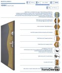 PORTE DE SÉCURITÉ ACOUSTIQUE 47 dB DIFFÉRENTS MODÈLES