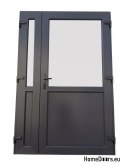 PORTES EXTÉRIEURES PVC ANTHRACITE 180x210 DOUBLE VANTAIL