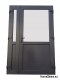 PORTES EXTÉRIEURES PVC ANTHRACITE 180x210 DOUBLE VANTAIL