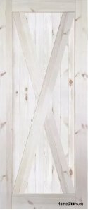 Portes intérieures coulissantes en pin loft LF-4 60/70/80/90/100