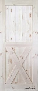 Portes intérieures coulissantes en pin loft LF-6 60/70/80/90/100