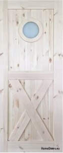 Portes intérieures coulissantes en pin loft LF-7 60/70/80/90/100