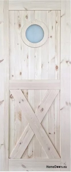 Portes intérieures coulissantes en pin loft LF-7 60/70/80/90/100
