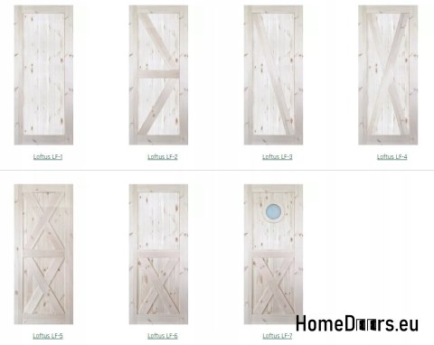 Portes intérieures coulissantes en pin loft LF-7 60/70/80/90/100 Portes intérieures coulissantes en pin loft LF-7 60/70/80/90/100