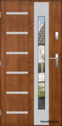 Porte extérieure THICK 72 WARM AVEC MIROIR 100