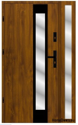 Porte extérieure avec lit d’appoint en mousse épaisse 120