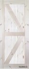 Vantail de porte de grenier LF-2 coulissant 60/70/80/90/100