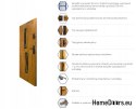 Porte pleine sur mesure FOAM 55mm warm 100