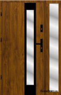 Porte extérieure avec lit d’appoint, mousse épaisse 130