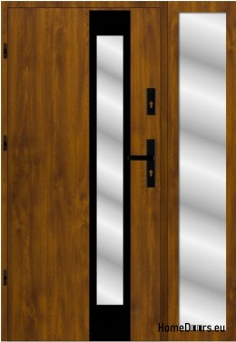 Porte extérieure avec lit d’appoint mousse épaisse 140