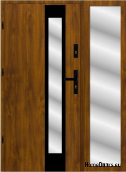 Porte extérieure avec lit d’appoint en mousse épaisse 150