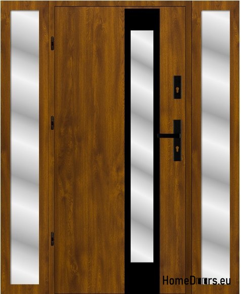 Portes extérieures avec lit d’appoint, mousse épaisse 170