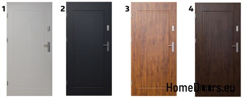 PORTES EXTÉRIEURES POLONAISES T01 55 mm polystyrène 80 PORTES EXTÉRIEURES POLONAISES T01 55 mm polystyrène 80