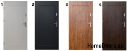 PORTES EXTÉRIEURES POLONAISES T07 55 mm polystyrène 100