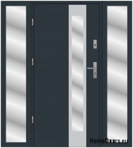 Porte extérieure avec lit d’appoint mousse épaisse 190