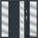 Porte extérieure avec lit d’appoint, mousse épaisse 210