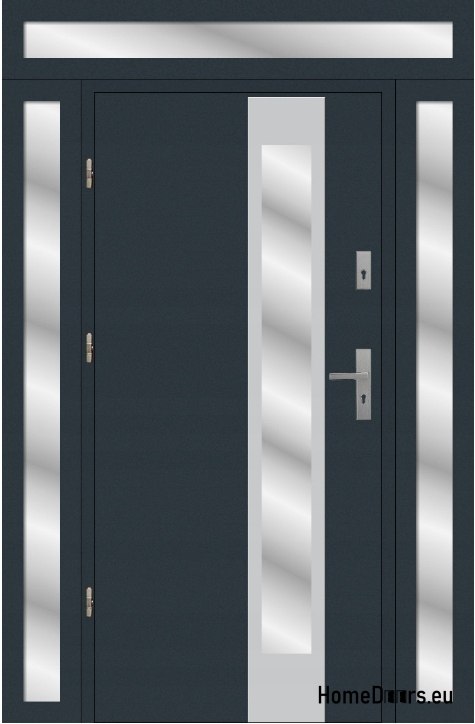 Portes extérieures avec lits d’appoint, mousse épaisse 150