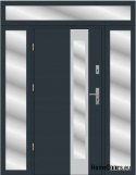 Portes extérieures avec lits d’appoint, mousse épaisse 190