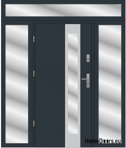 Portes extérieures avec lits d’appoint, mousse épaisse 210