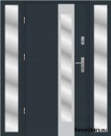 Portes extérieures avec lit d’appoint, mousse épaisse 170