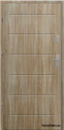 PORTE EXTÉRIEURE EN MOUSSE CHAUDE T42 72 mm 80