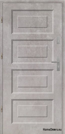 PORTE EXTÉRIEURE CHAUDE T34 72 mm polystyrène 90