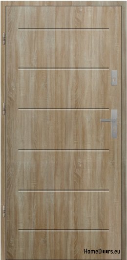 PORTES EXTÉRIEURES POLONAISES T42 55 mm polystyrène 80