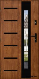 Porte extérieure sur mesure ÉPAIS 72 MM chaud avec miroir vénitien 80 90 100